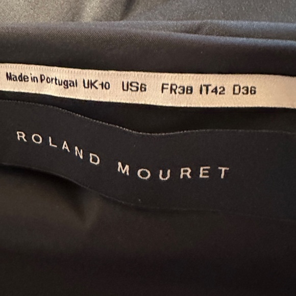 Brand new Roland Mouret Black Asymmetrical Top Black - Picture 4 of 4